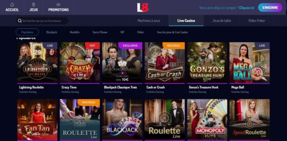 Lucky 8 Live Casino Casino