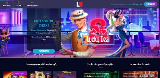 Lucky 8 Casino Official Website